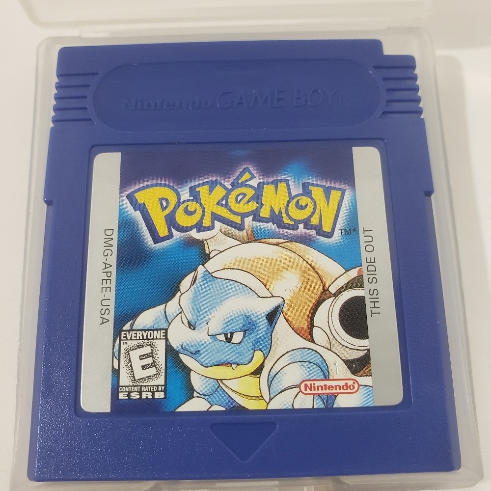 Nintendo Gameboy Pokémon Blue Cartridge Game Japan